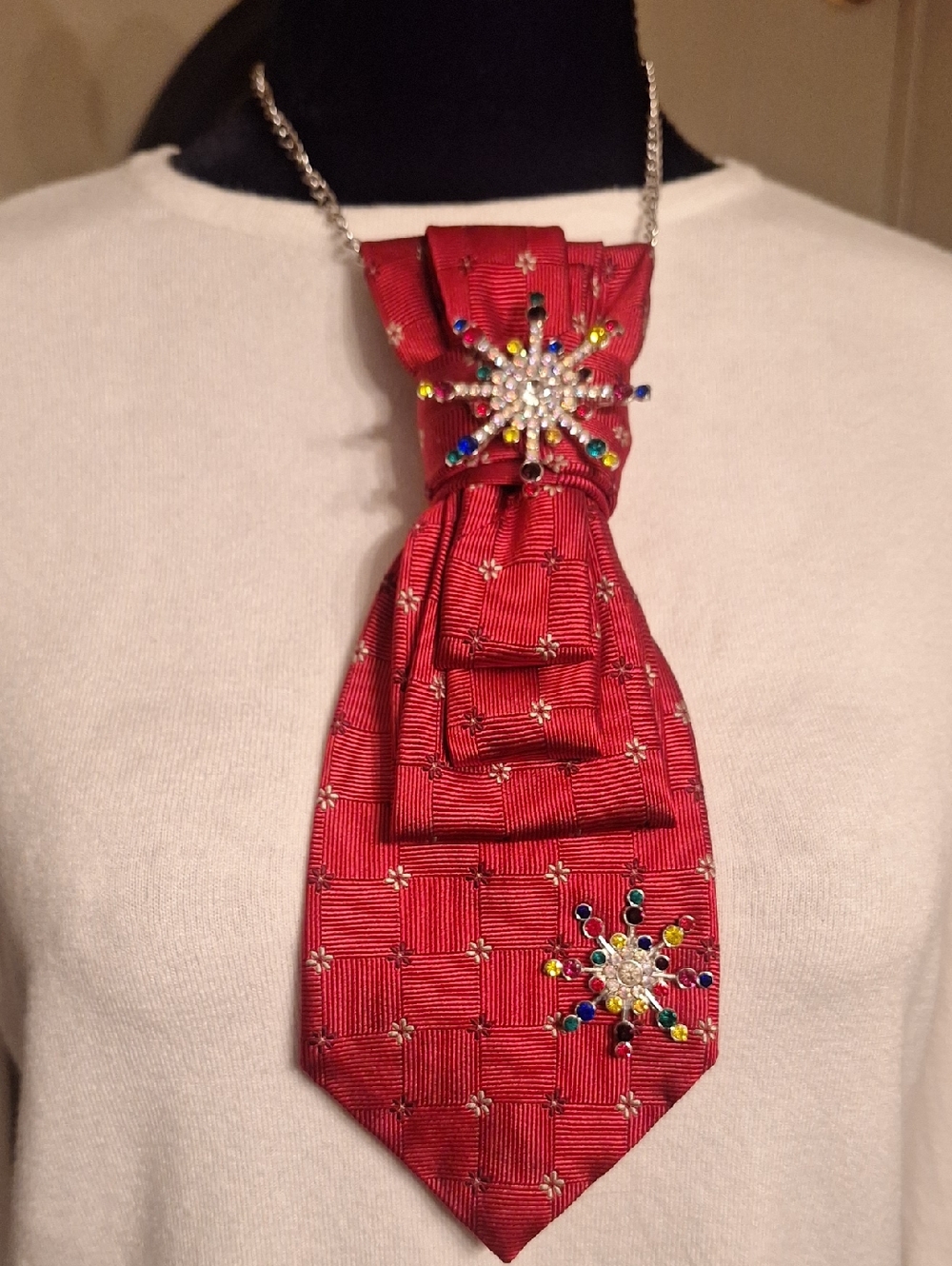346 Brooks Brothers Necktie Necklace